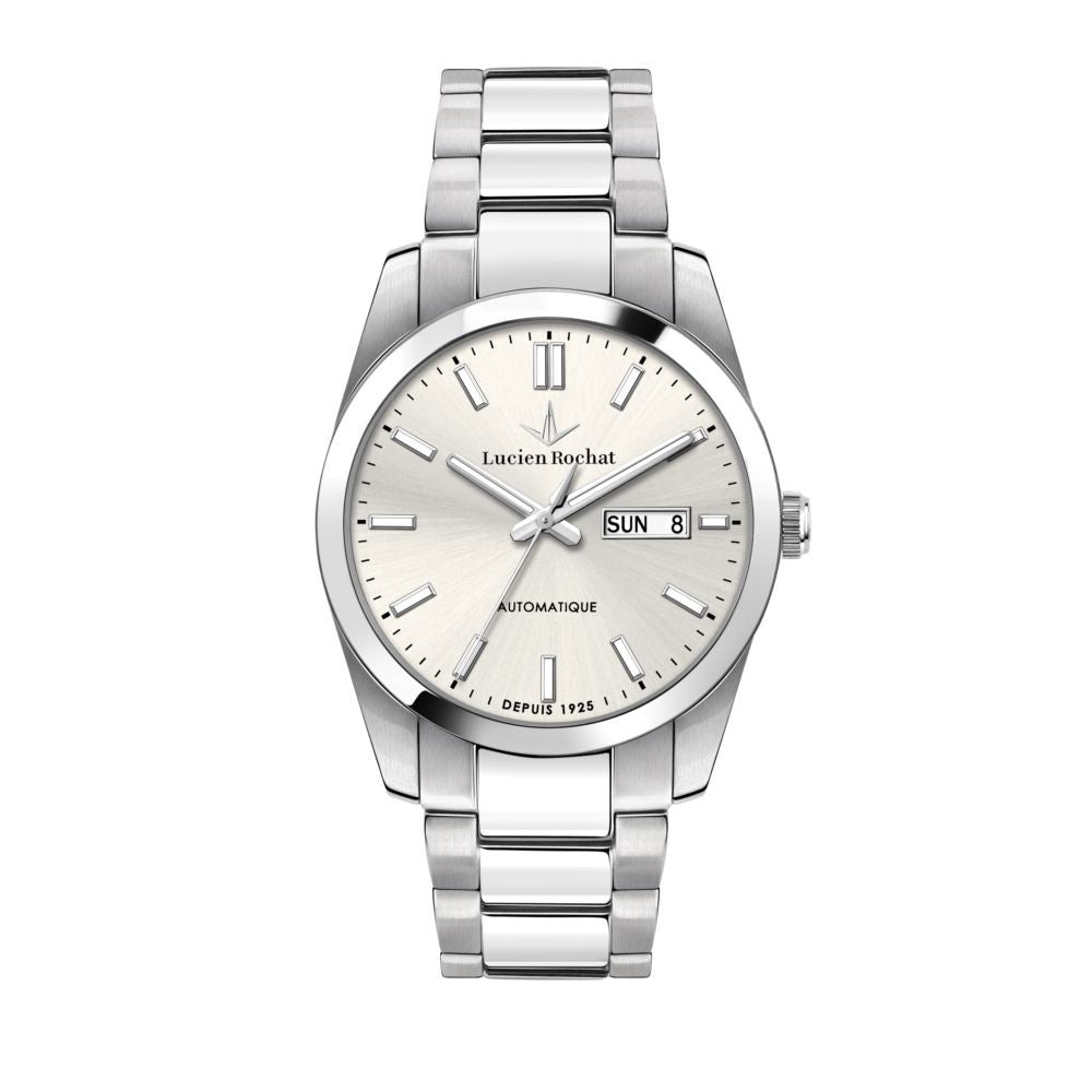 LUCIEN ROCHAT R0423114003 Armbanduhr 41 mm Silber ansicht-2