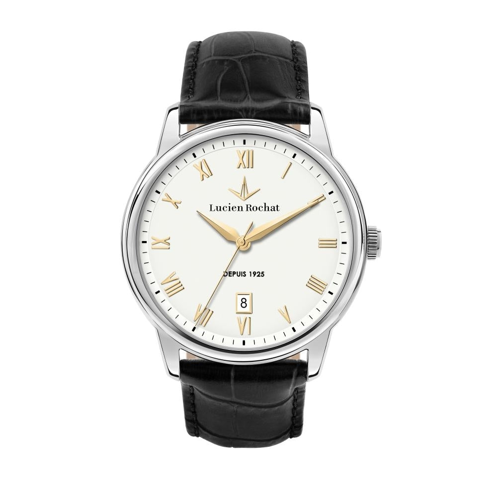 LUCIEN ROCHAT R0451116001 Date Armbanduhr 42 mm