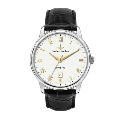 LUCIEN ROCHAT R0451116001 Date Armbanduhr 42 mm