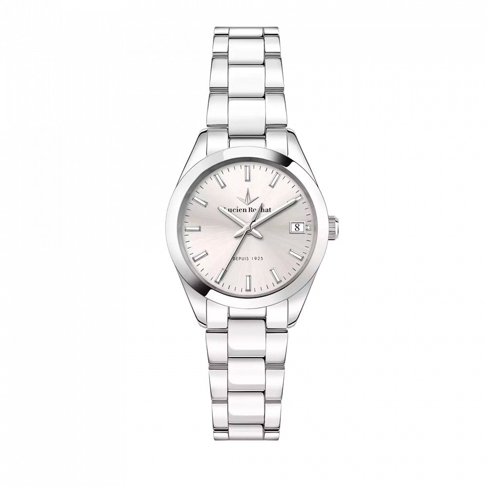 LUCIEN ROCHAT R0453114504 Date Armbanduhr 32 mm Silber ansicht-2
