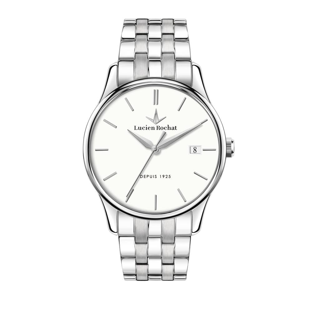 LUCIEN ROCHAT R0453115001 Date Armbanduhr 39 mm Silber ansicht-2