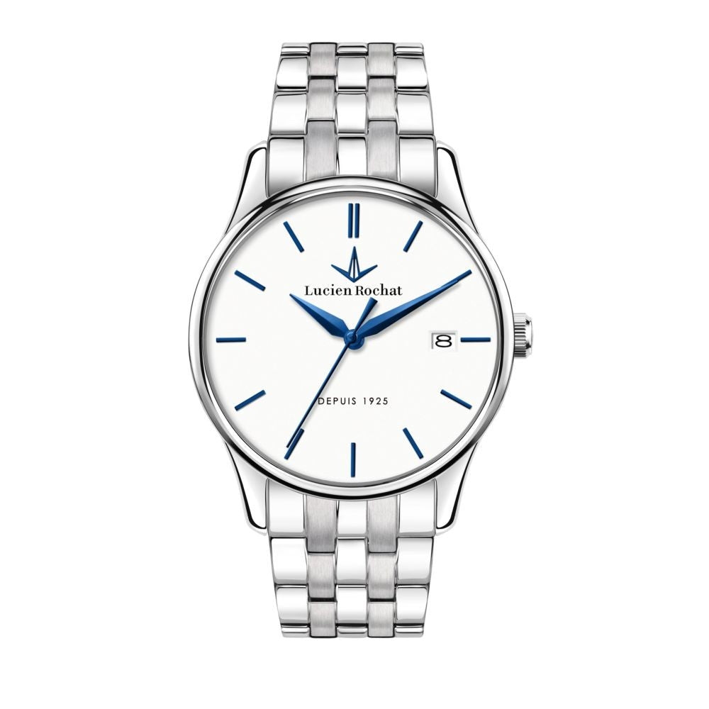 LUCIEN ROCHAT R0453115007 Date Armbanduhr Silber ansicht-2