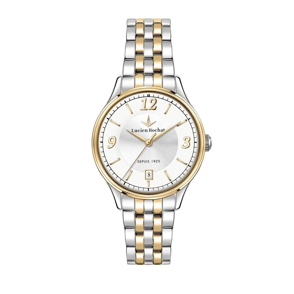 LUCIEN ROCHAT R0453115502 Date Armbanduhr 33 mm Silber ansicht-2