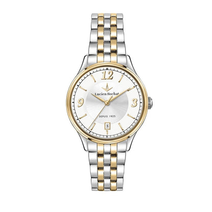 LUCIEN ROCHAT R0453115502 Date Armbanduhr 33 mm Silber ansicht-2
