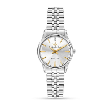 LUCIEN ROCHAT R0453116503 Date Armbanduhr 28 mm Silber ansicht-2