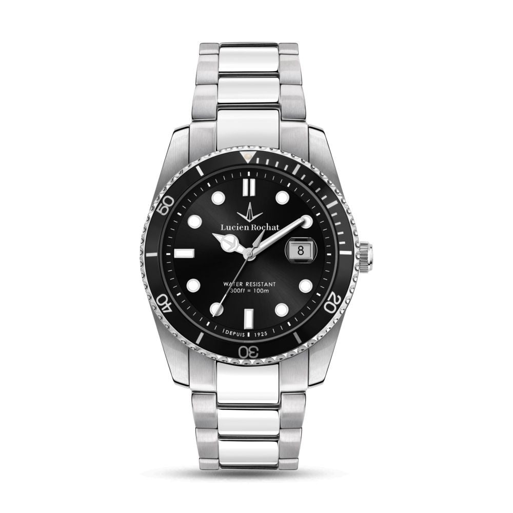 LUCIEN ROCHAT R0453117001 Date Armbanduhr 43 mm Silber ansicht-2