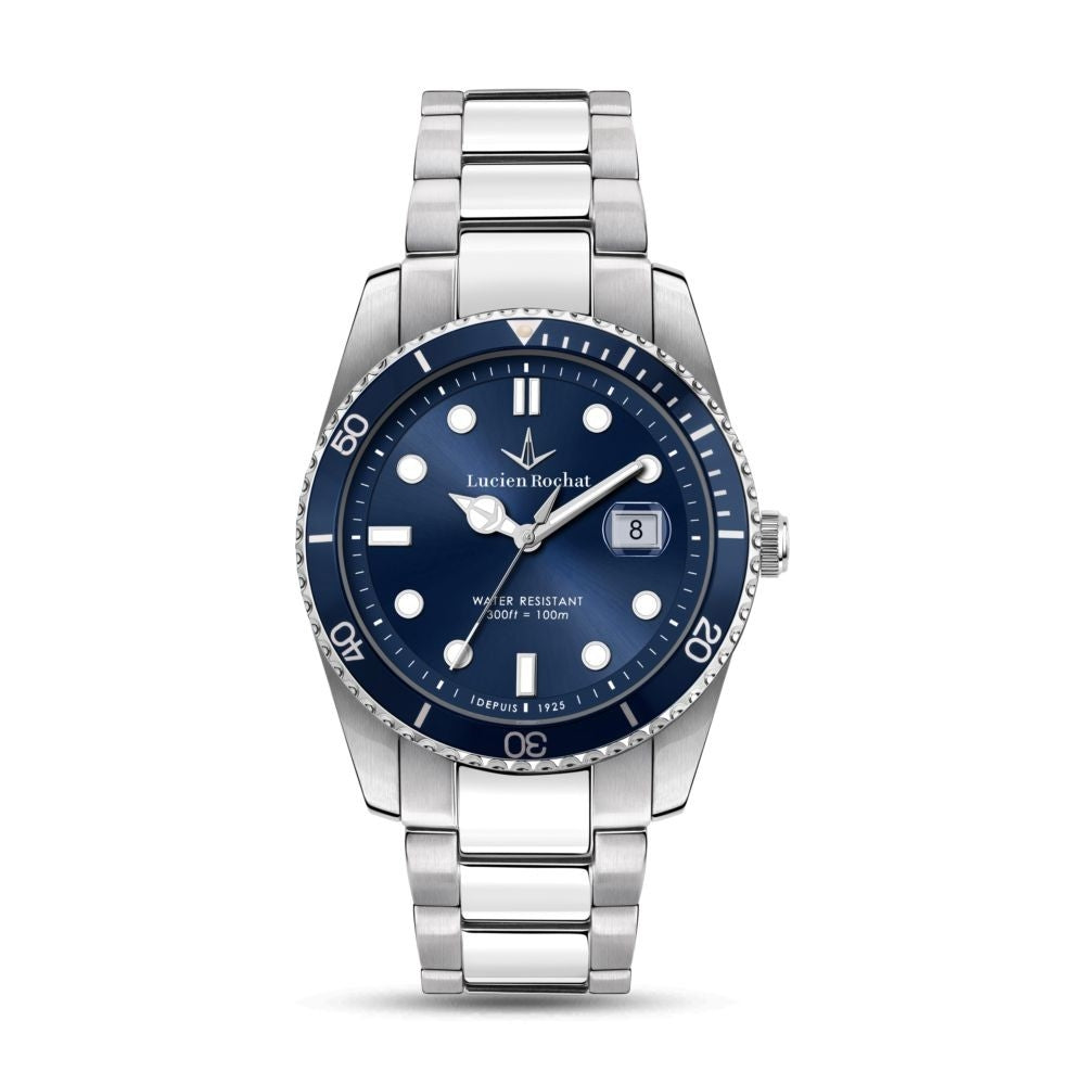 LUCIEN ROCHAT R0453117002 Date Armbanduhr 43 mm Silber ansicht-2