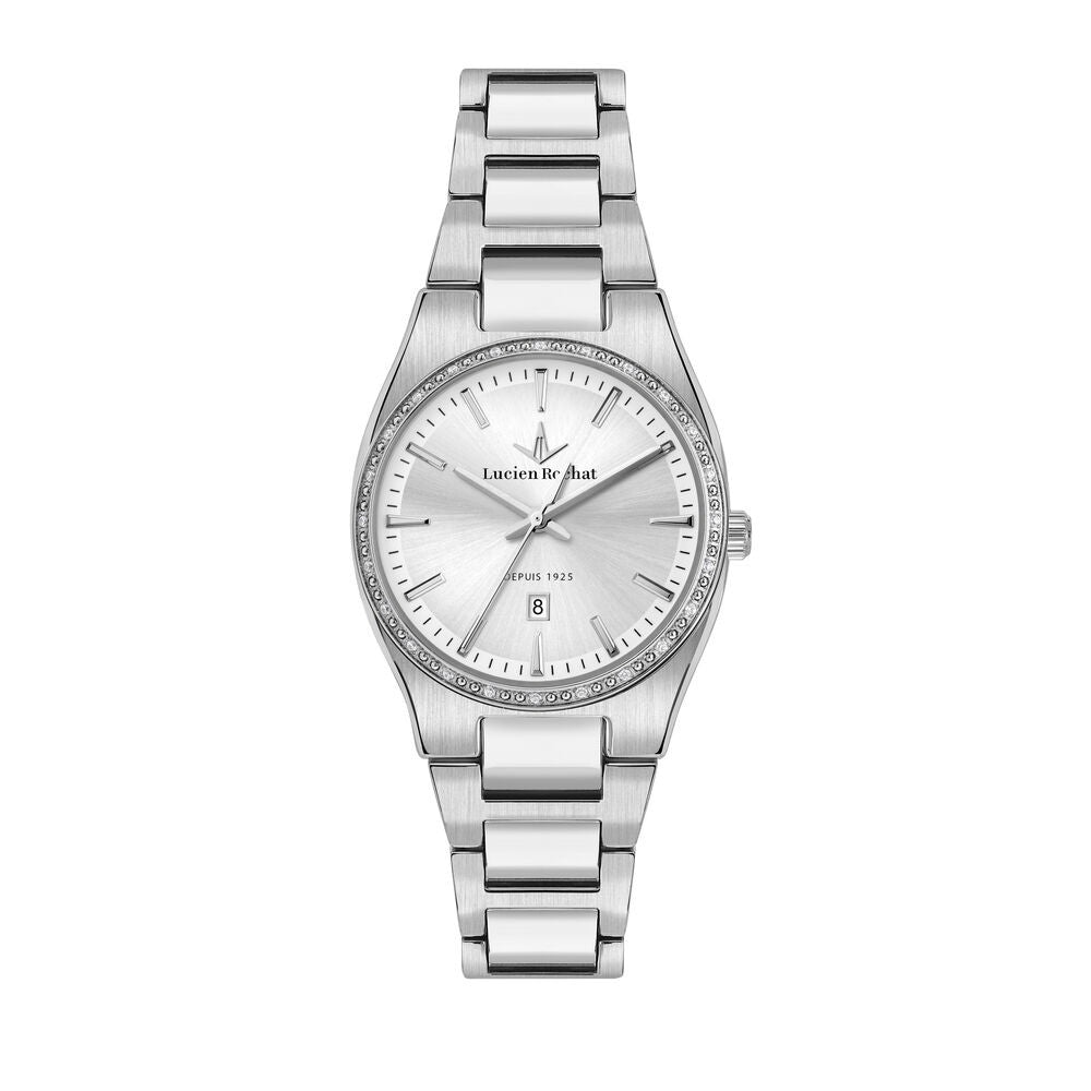 LUCIEN ROCHAT R0453122524 Only Time Armbanduhr 34 mm Silber ansicht-2