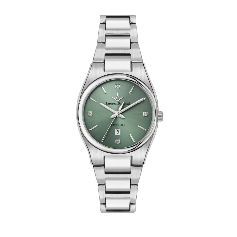 LUCIEN ROCHAT R0453122527 Only Time Armbanduhr 34 mm Silber ansicht-2