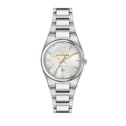 LUCIEN ROCHAT R0453122529 Only Time Armbanduhr 34 mm Silber ansicht-2