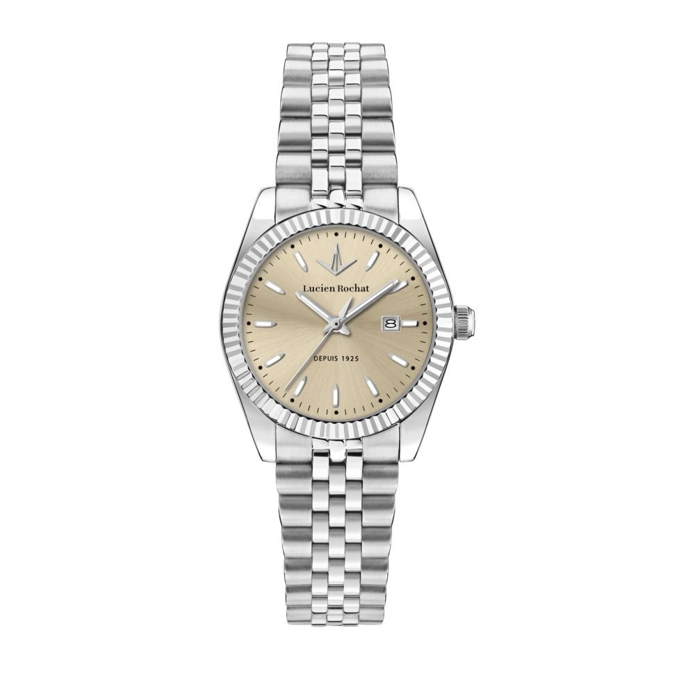 LUCIEN ROCHAT R0453124515 Chronograph Armbanduhr 32 mm Silber ansicht-2