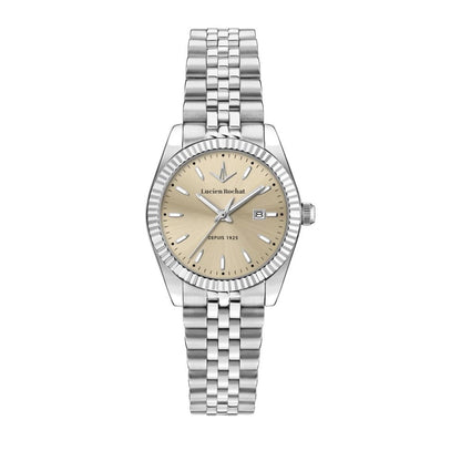 LUCIEN ROCHAT R0453124515 Chronograph Armbanduhr 32 mm Silber ansicht-2