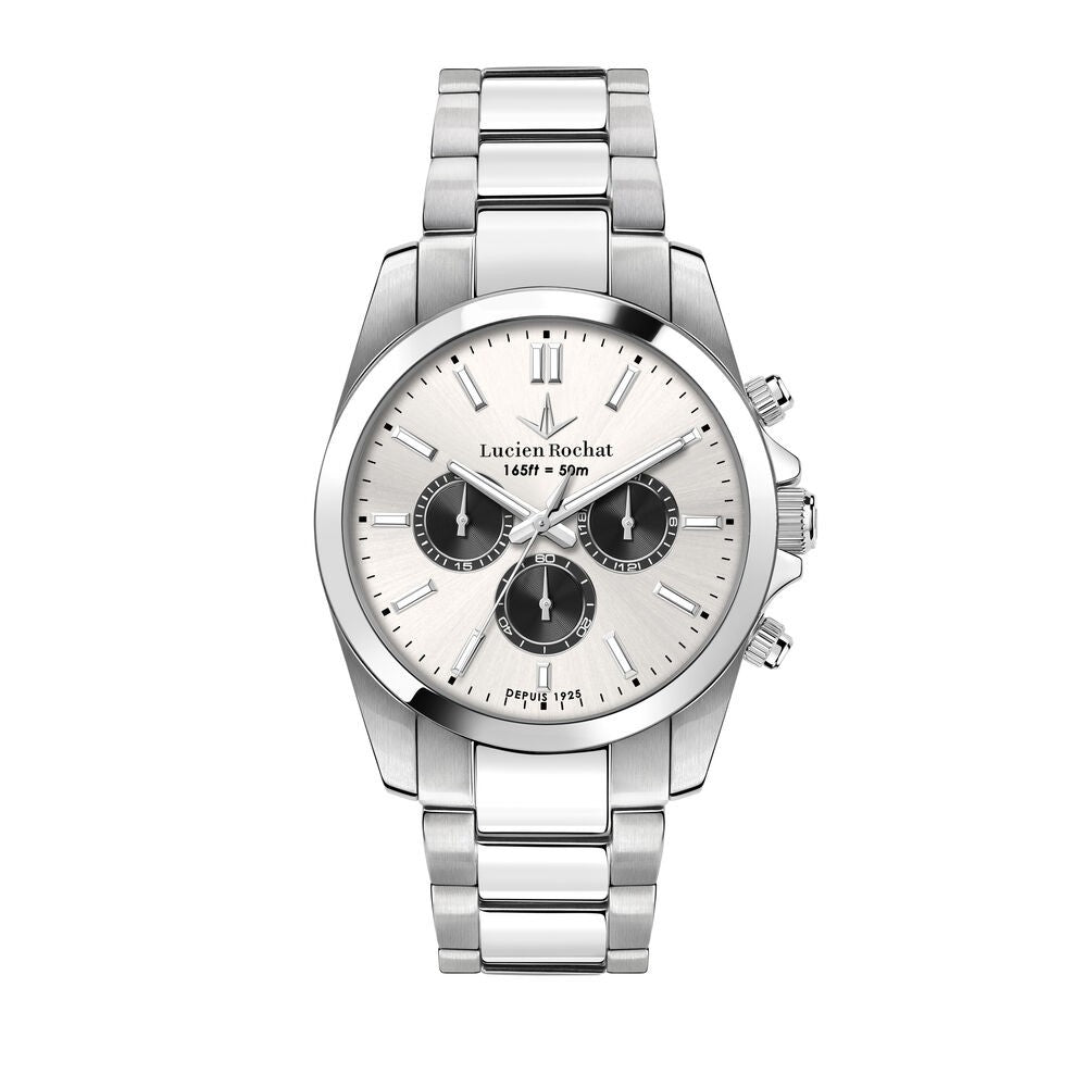 LUCIEN ROCHAT R0473617004 Chronograph Armbanduhr 41 mm Silber ansicht-2