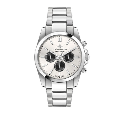 LUCIEN ROCHAT R0473617004 Chronograph Armbanduhr 41 mm Silber ansicht-2
