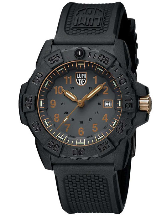 LUMINOX XS-3508-GOLD Analoguhr Armbanduhr 39 mm Gold