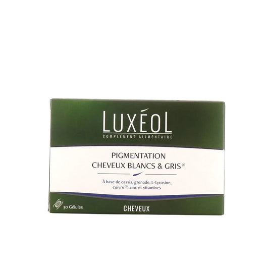 Luxeol Luxeol, Pigmentation Cheveux Blancs & Gris, Maintain Natural Hair Color & Target White Hair, Kapseln, 30 Tabletten Reg