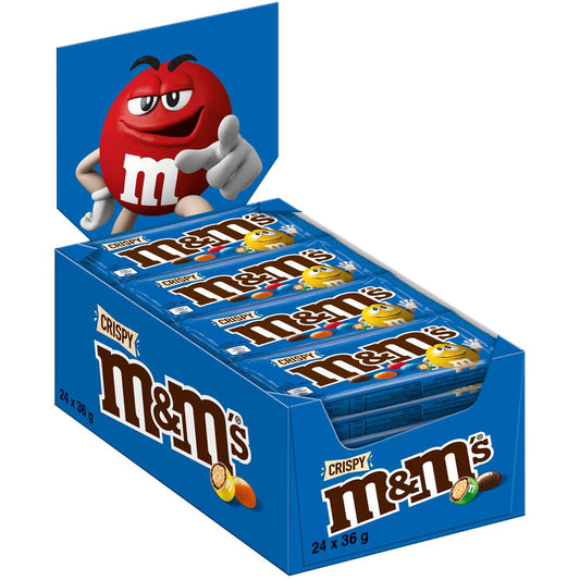M&M'S Crispy 24×36g - Candyshop.ch