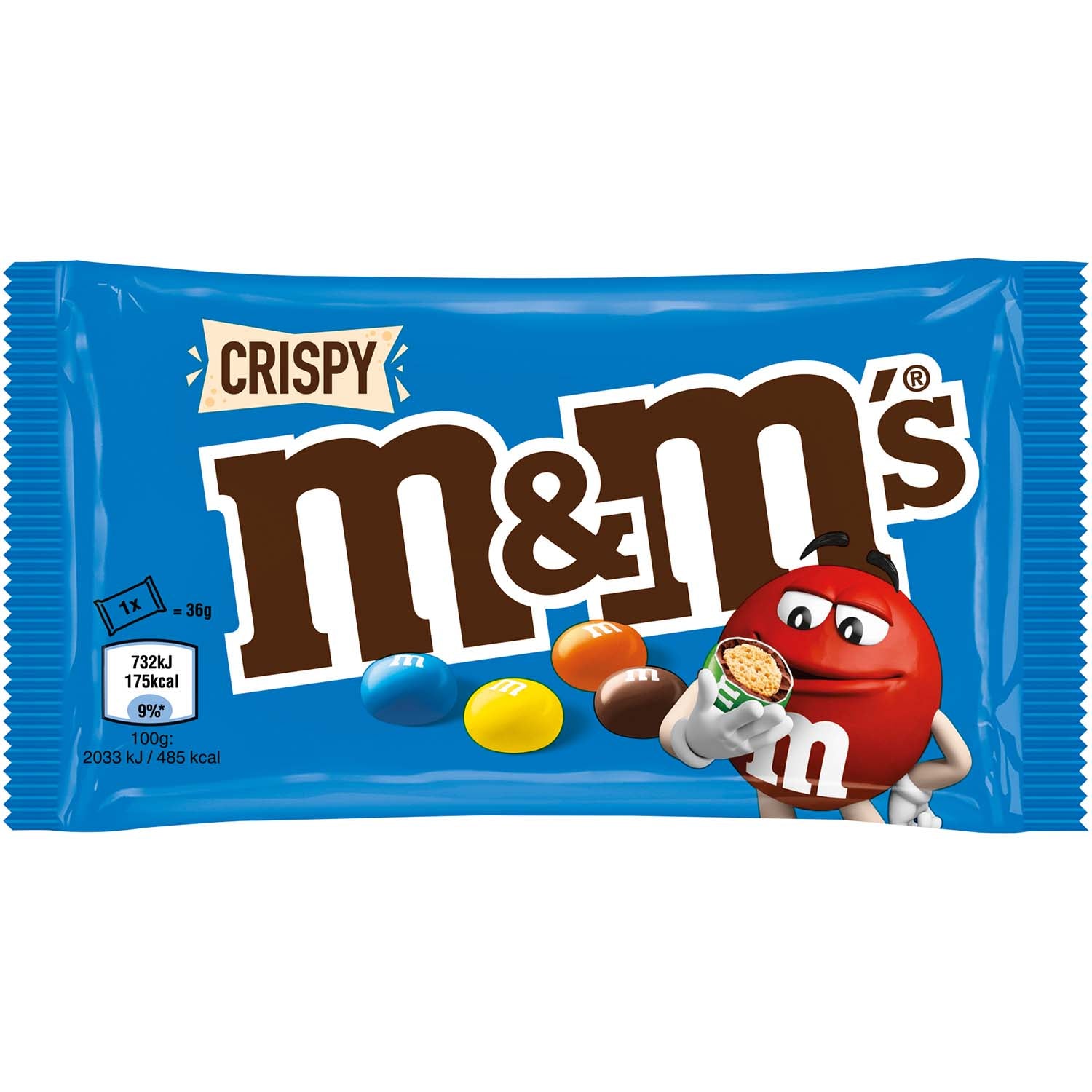 M&M'S Crispy 24×36g - Candyshop.ch