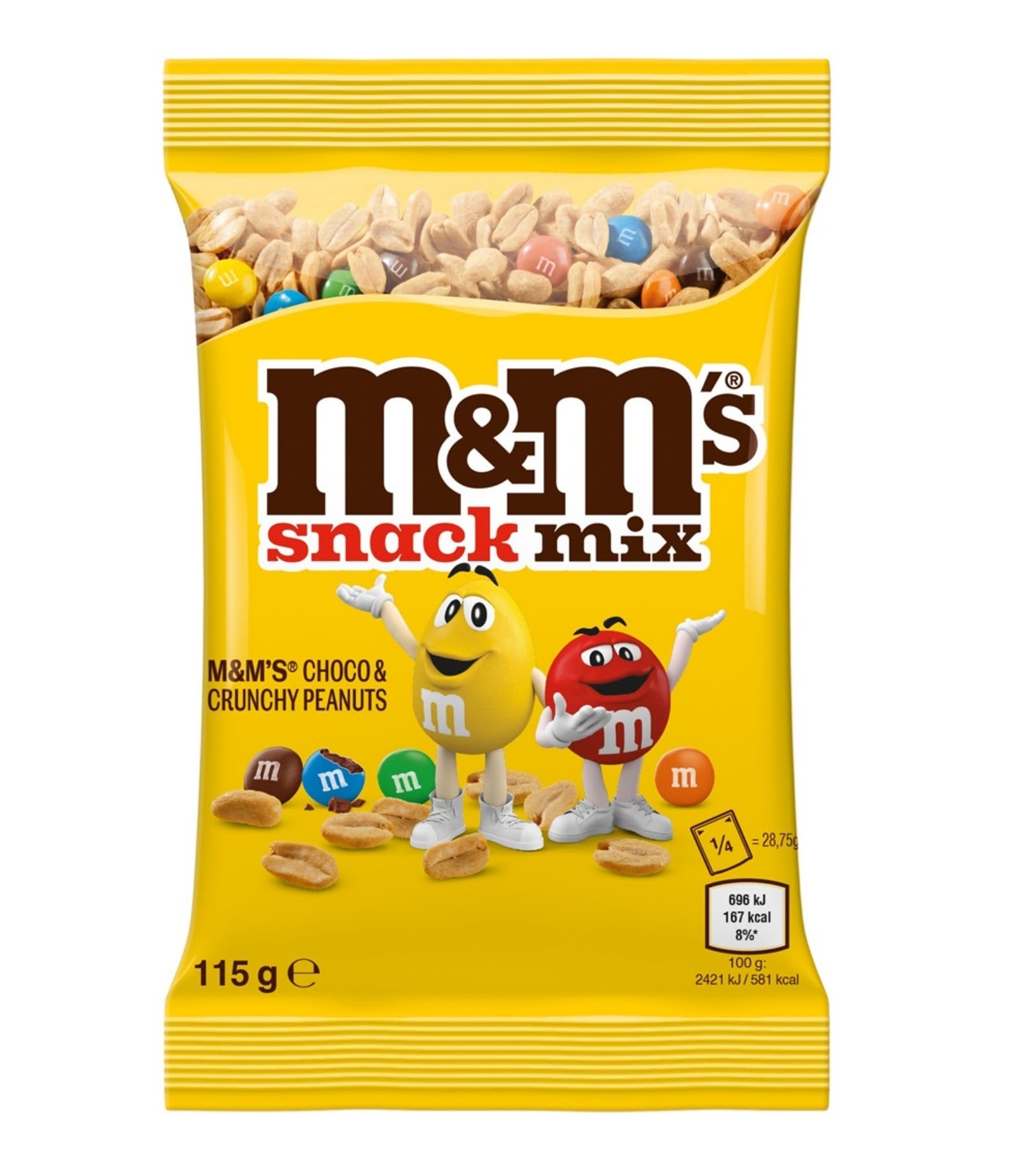 M&M Snack Mix 115g - Candyshop.ch