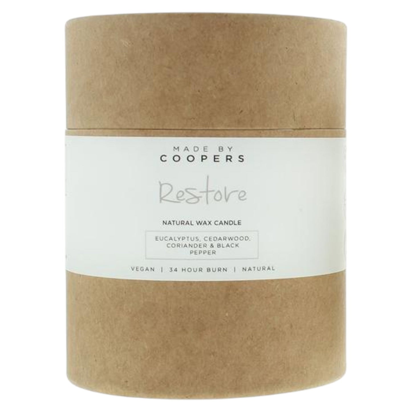 Made By Coopers Made By Coopers, Restore, Eukalyptus, Duftkerze, 175 g Regular