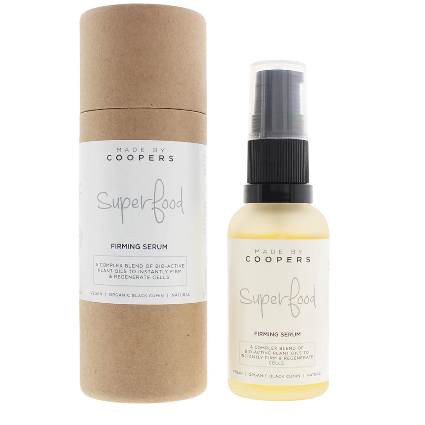 Made By Coopers Superfood Serum 30 ml – Vegane Gesichtspflege für straffe Haut