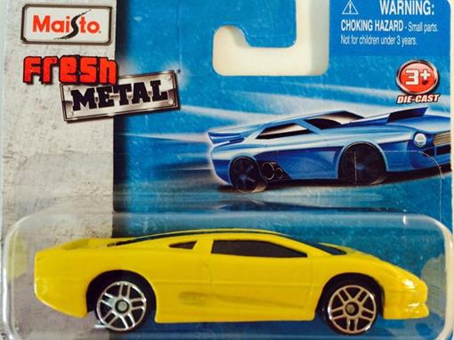 Maisto Maisto, Fresh Metal, Jaguar XJ220, Spielzeugauto, 11426, Gelb, 1:64, 3 + Regular