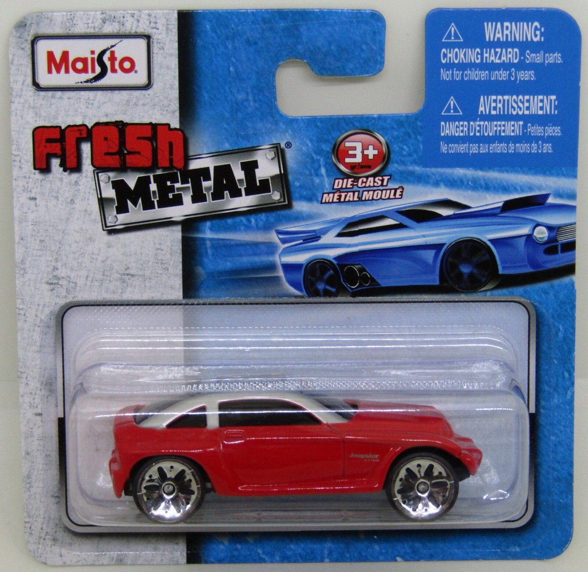Maisto Maisto, Fresh Metal, Jeep Jeepster, Spielzeugauto, 11411, Rot, 1:64, 3+ Regular