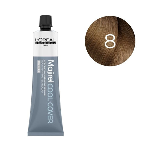 L'OREAL PROFESSIONNEL L'OREAL PROFESSIONNEL Majirel Cool-Cover Haarfarbe 8 60 ml Kosmetik