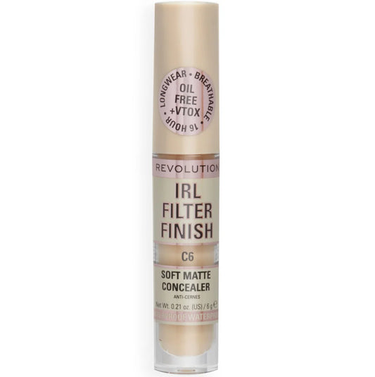 Makeup Revolution Makeup Revolution, IRL Filter Finish, Dunkle Flecken abdecken, Creme-Concealer, C6, 6 g Regular