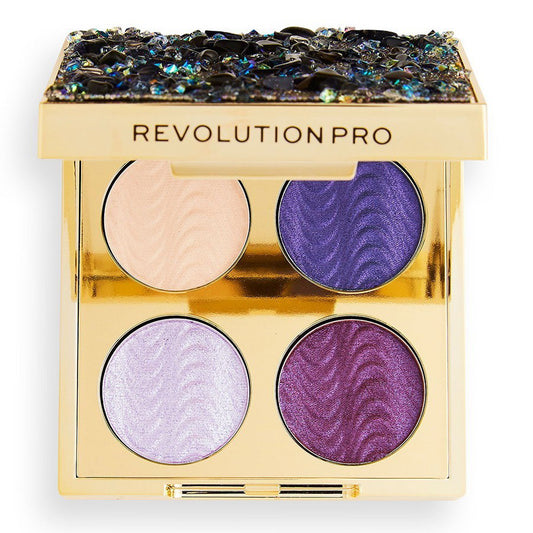 Makeup Revolution Makeup Revolution, Pro Ultimate, Lidschattenpalette, Verborgene Juwelen, 4 Schattierungen, 0.8 g Regular