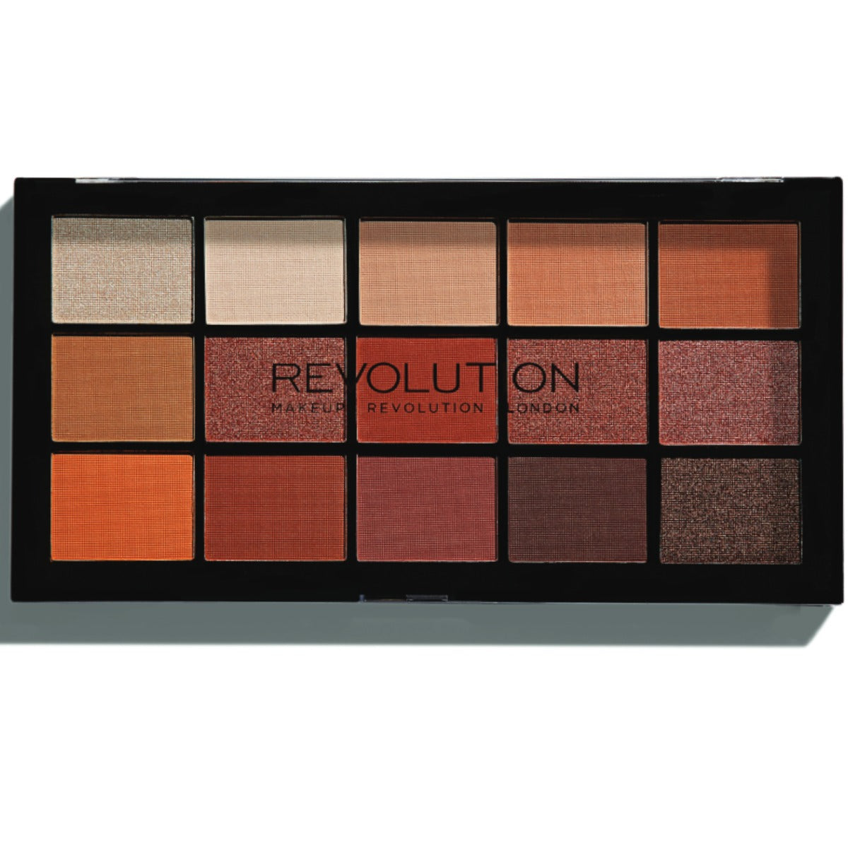 Makeup Revolution Makeup Revolution, Reloaded, Lidschattenpalette, Ikonisches Fieber, 15 Schattierungen, 16.5 g Regular