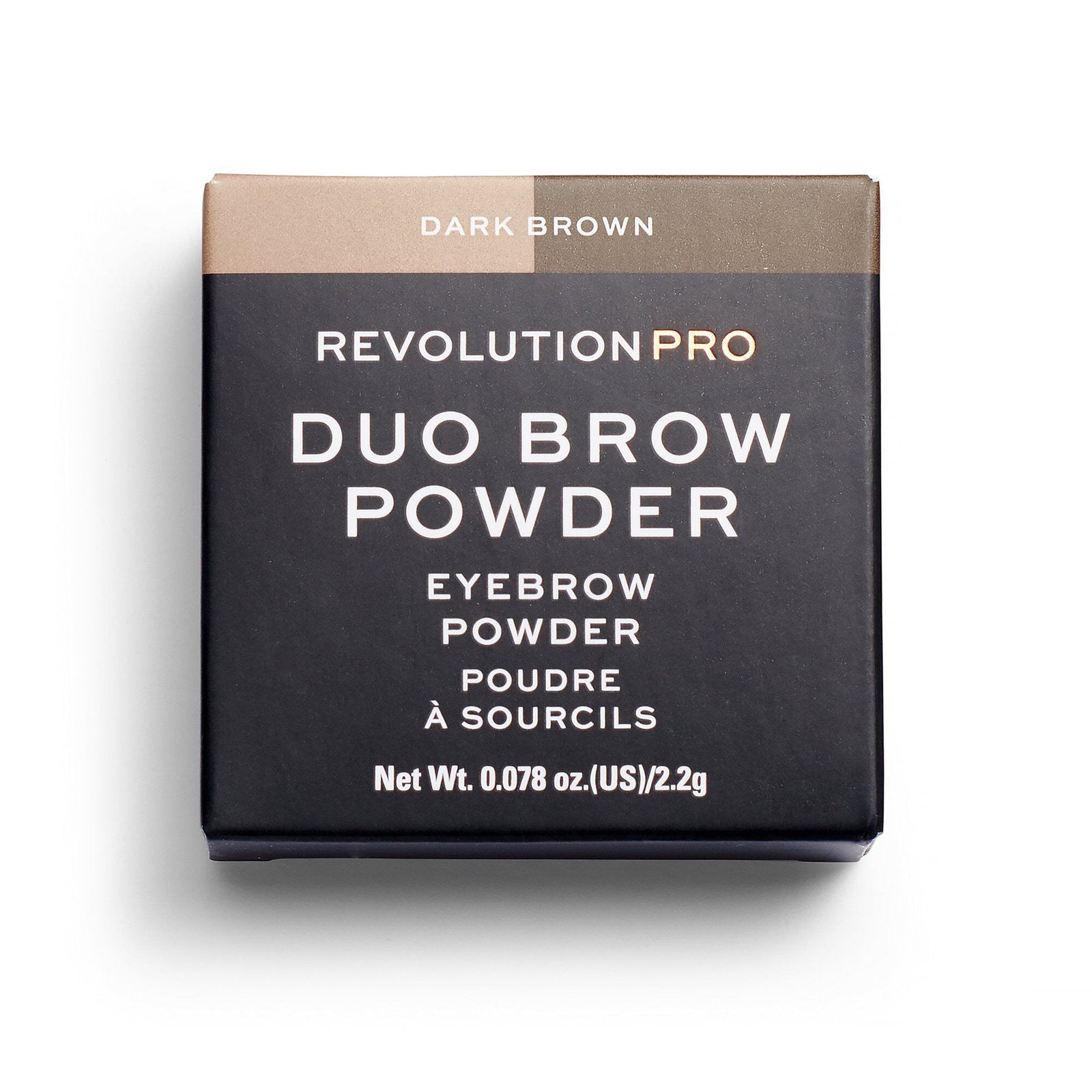 Makeup Revolution Makeup Revolution, REVOLUTION PRO, Vegan, Augenbrauenpuder, Dunkelbraun, 2.2 g Regular