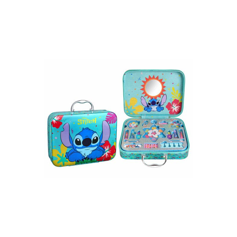 DISNEY DISNEY Air-Val Stich quadratischer Make-up Koffer Maletín Kosmetik