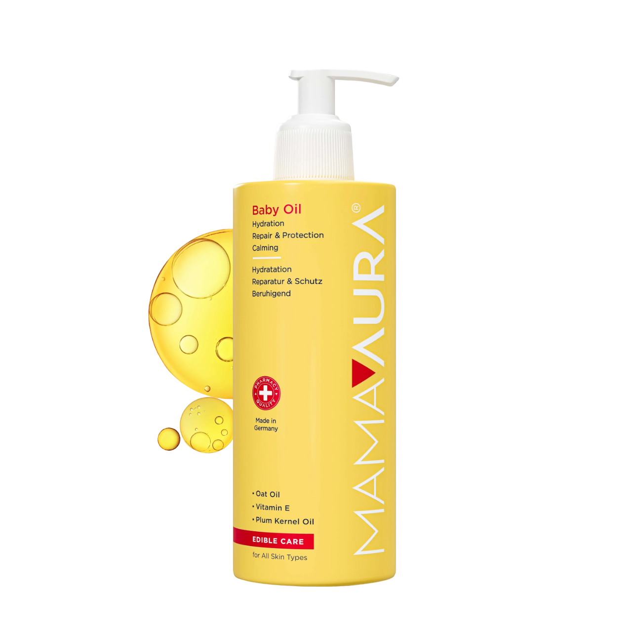 Mamaaura Mamaaura, Baby, Hydratisierend, Körperöl, 200 ml Regular