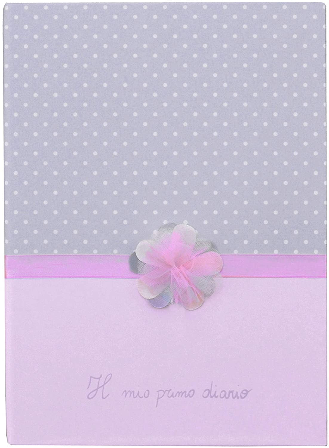MAMAMOUR Diario baby 6 anni - rosa - con ciondolo d'argento 925/Baby diary 6 years - pink - with sterling silver 925 pendant 104CZ18 Schmuck Silber Silver 925°