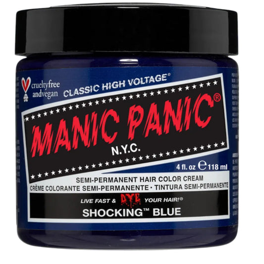 Manic Panic Manic Panic, Classic High Voltage Shocking Blue, Semi-permanente Haarfarbe, 118 ml Regular