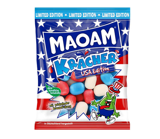 Maoam Kracher USA Edition 200g Kaubonbon Dragees - Candyshop.ch
