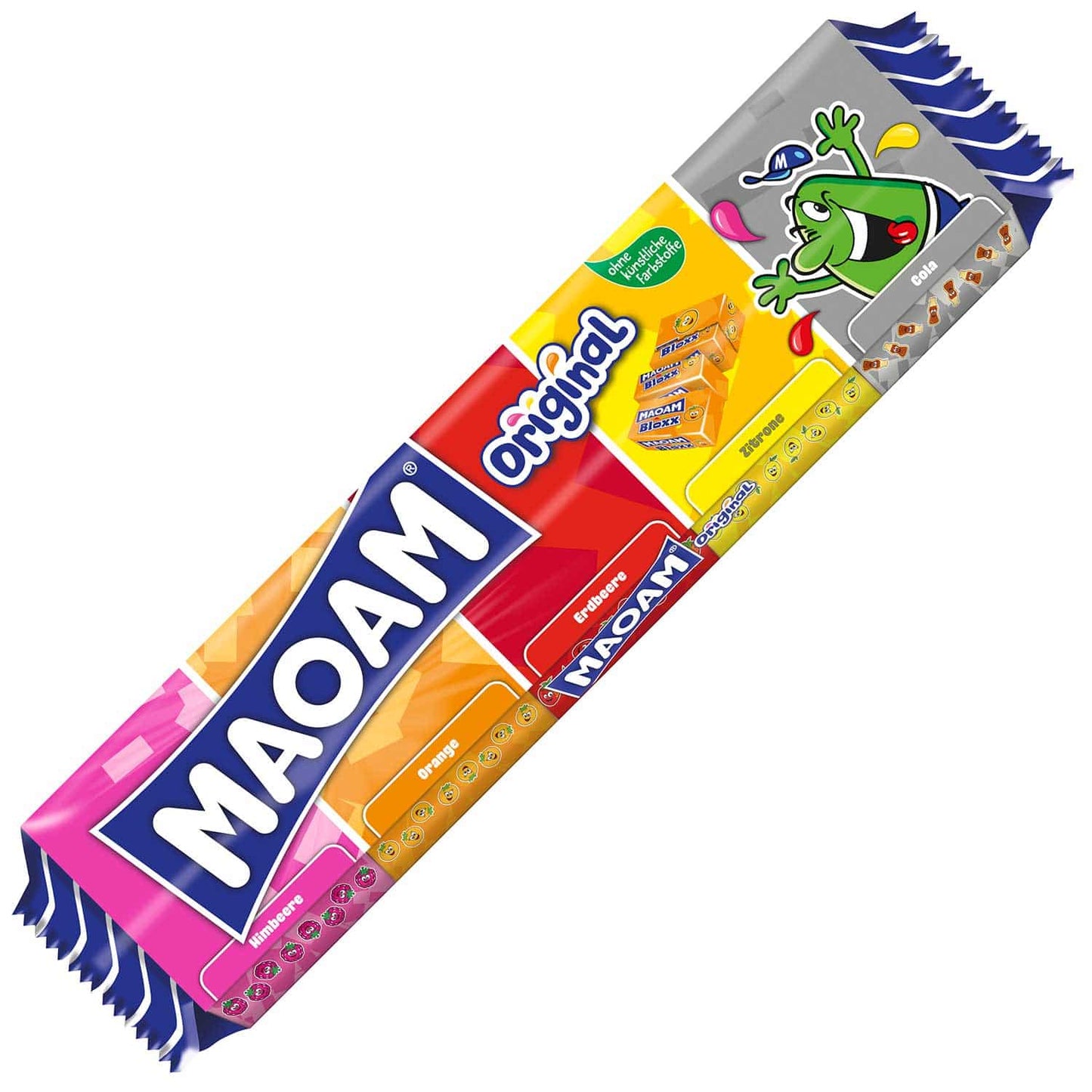 Maoam Original 10x5er 10x5 einzeln gewickelte Kaubonbons, 5-fach sortiert - Candyshop.ch