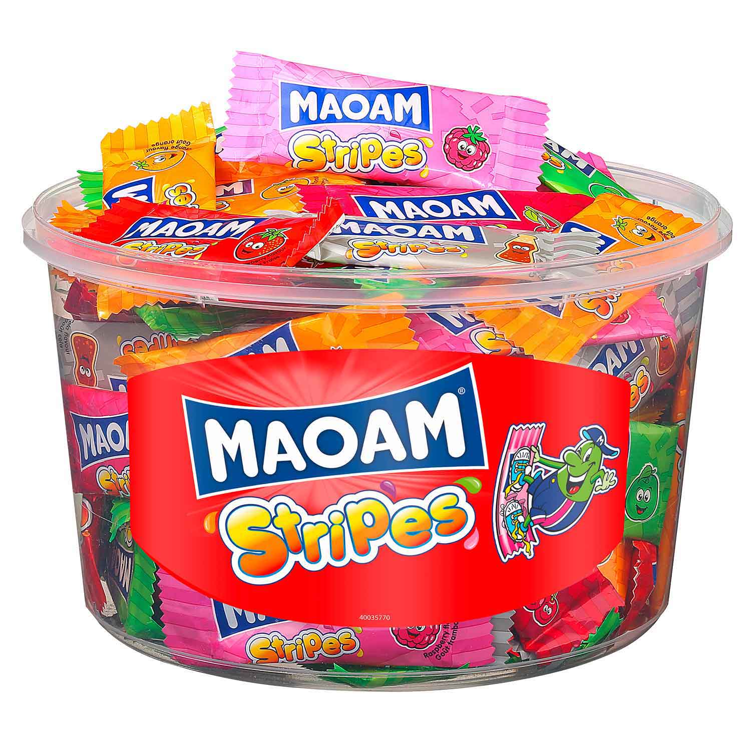 Maoam Stripes 100er 100 Kaubonbon-Streifen - Candyshop.ch