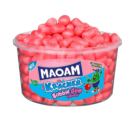 Maoam Kracher Bubble Gum 265er Kaubonbons mit Kaugummi-Geschmack