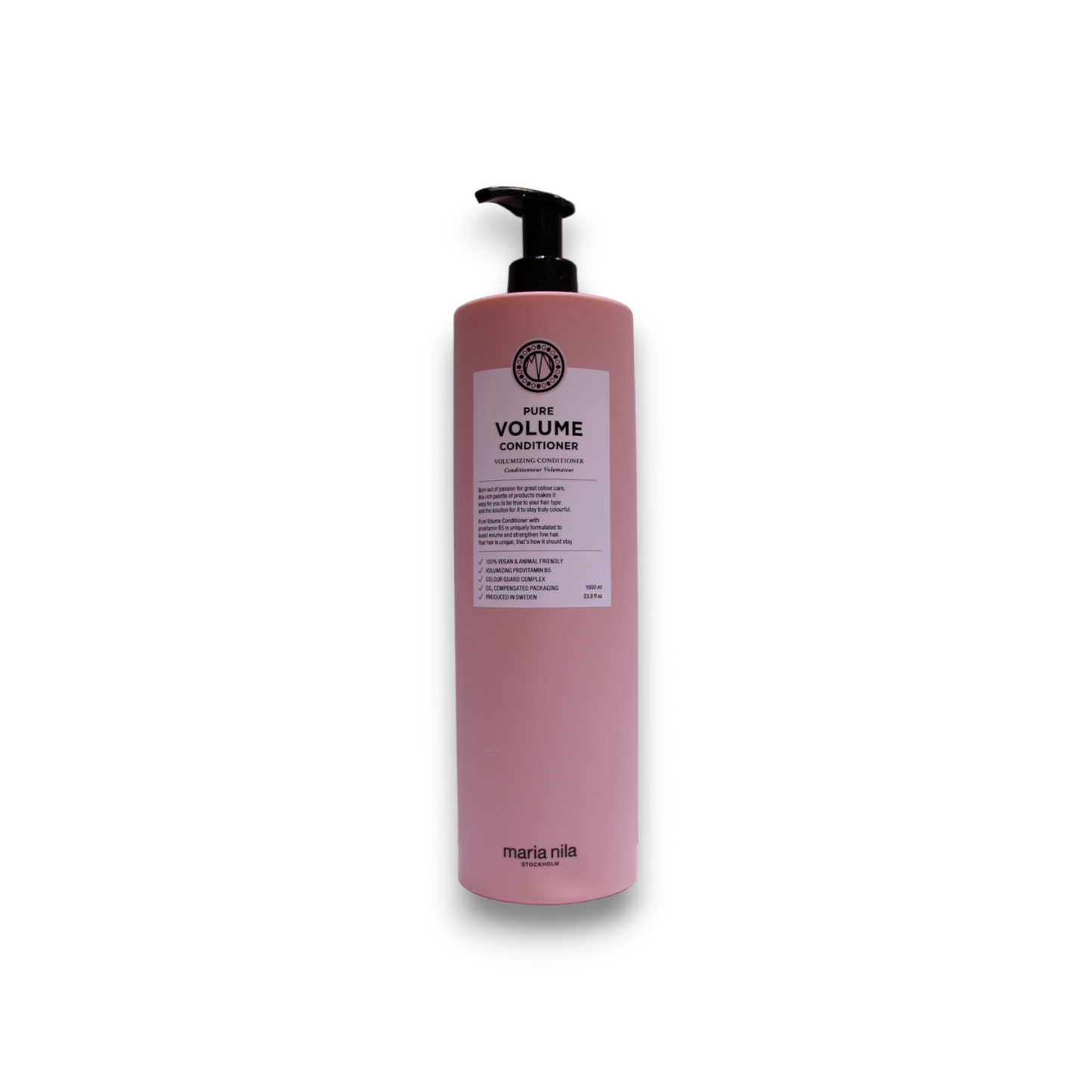 Maria Nila Pure Volume Haarspülung 1000 ml – Parabenfrei für sichtbar mehr Volumen