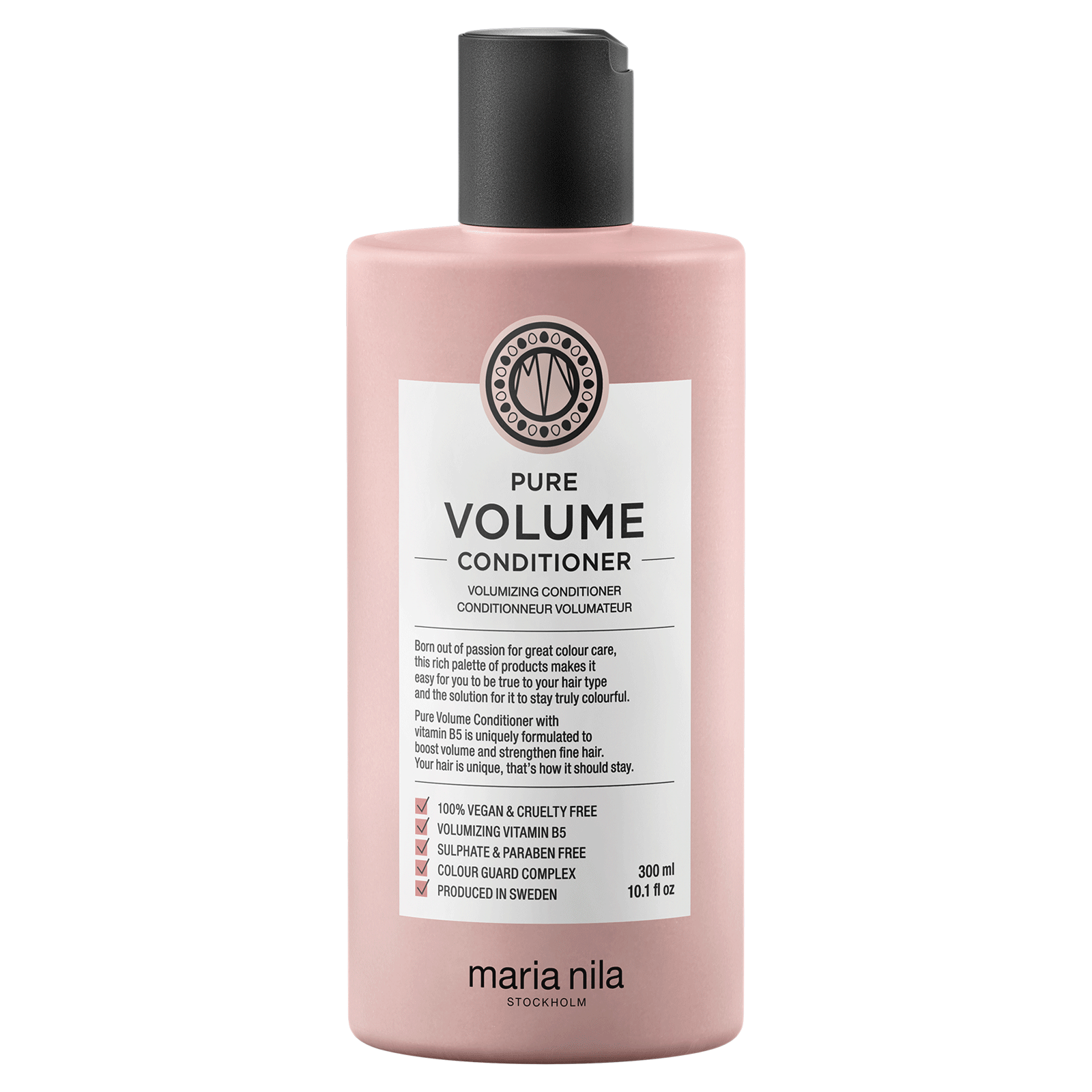 Maria Nila Maria Nila, Pure Volume, Parabenfrei, Haarspülung, Für Volumen, 300 ml Regular