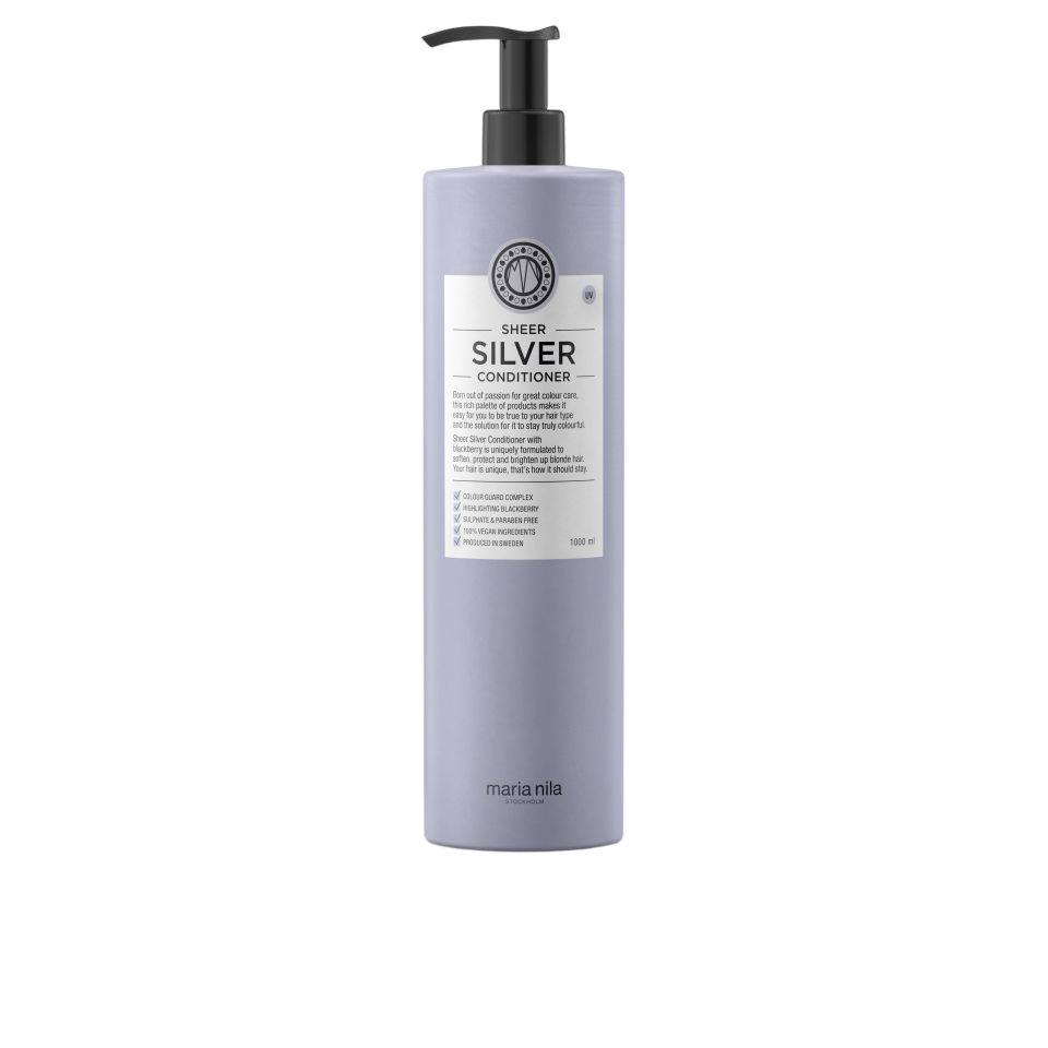 Maria Nila Maria Nila, Sheer Silver, Parabenfrei, Haarspülung, Feuchtigkeitsspendend, 1000 ml *Tester