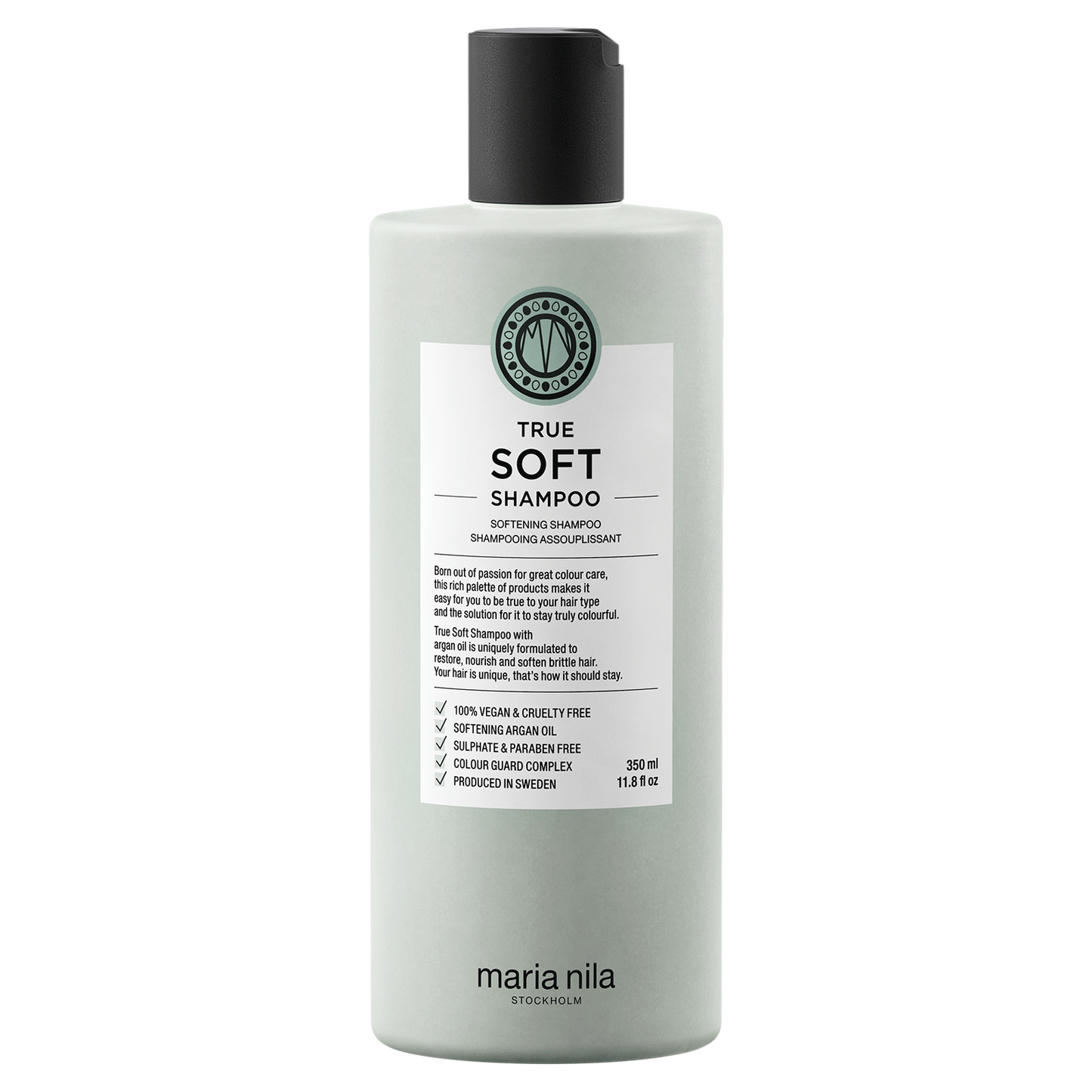 Maria Nila, True Soft, Tierversuchsfrei, Haarshampoo, Zur Hydratation, 350 ml