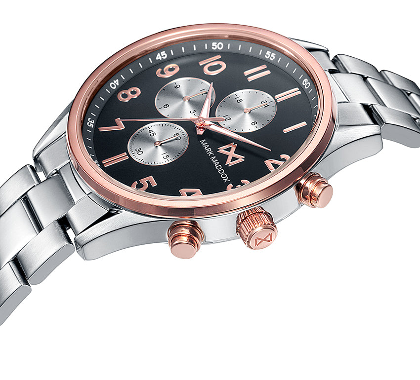 MARK MADDOX HM0106-55 Analoguhr Armbanduhr 43 mm ansicht-2