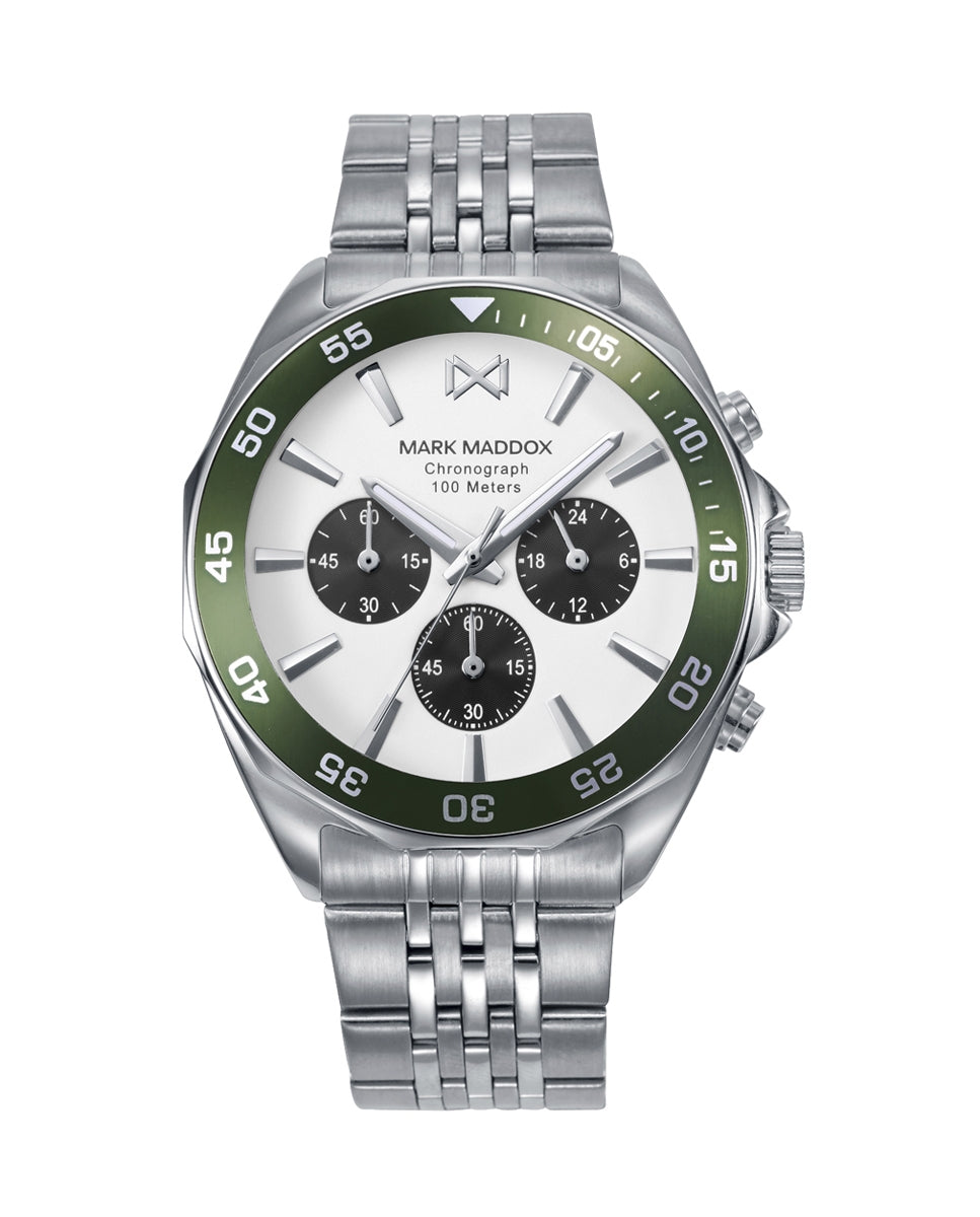 MARK MADDOX HM1024-07 Chronograph Armbanduhr 18 mm ansicht-2