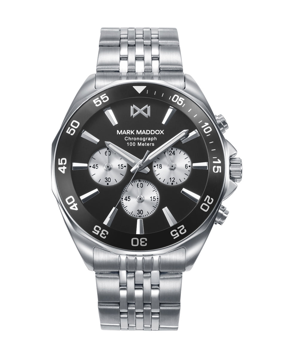 MARK MADDOX HM1024-57 Chronograph Armbanduhr 18 mm ansicht-2