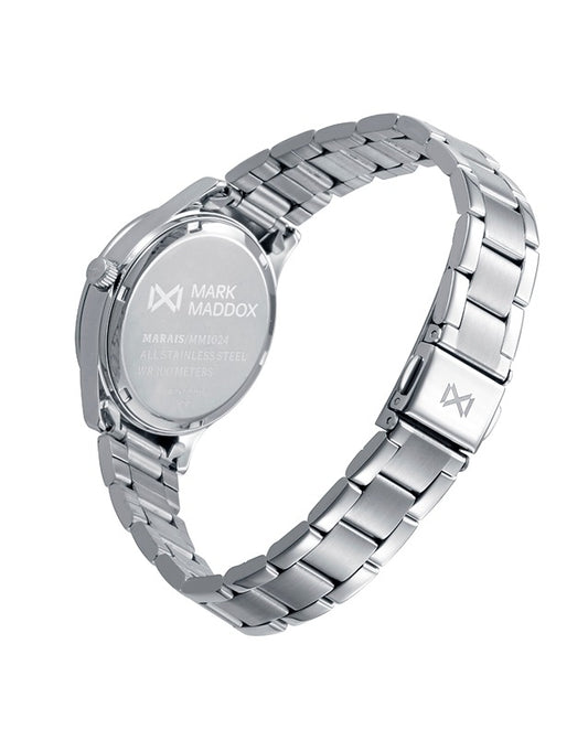 MARK MADDOX Damen Quarzuhr mit Datum 34 mm MM1024-93 – Produktansicht