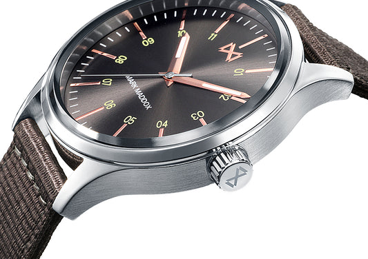 MARK MADDOX VILLAGE HC7101-57 Analoguhr Armbanduhr 41 mm