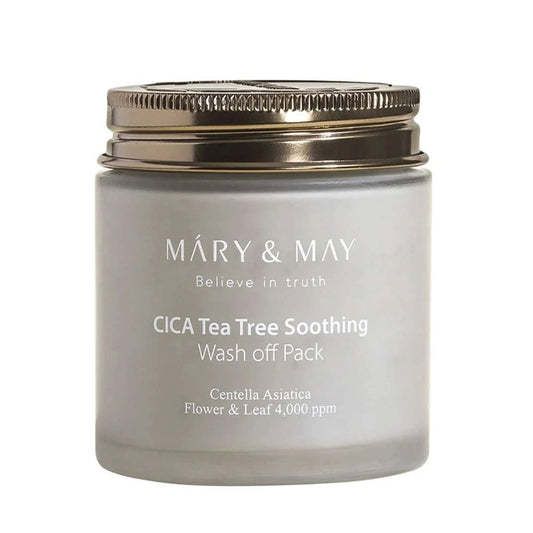 Mary and May Mary and May, Cica Tea Tree Soothing, Reinigung, Tonerde-Maske, 125 g Regular